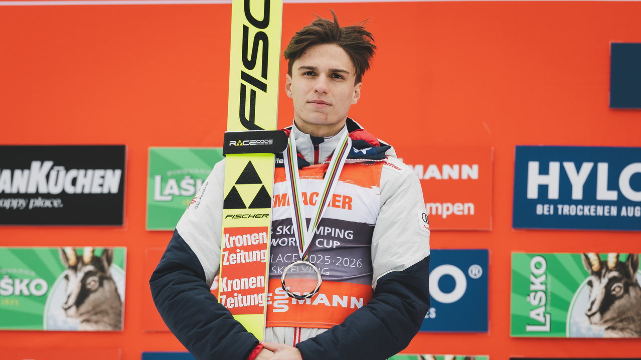 Embacher Zweiter Skiflug-Weltcup | © EXPA